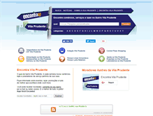 Tablet Screenshot of encontravilaprudente.com.br